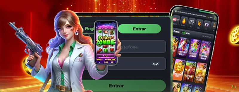 Bônus boas-vindas 8u R$100